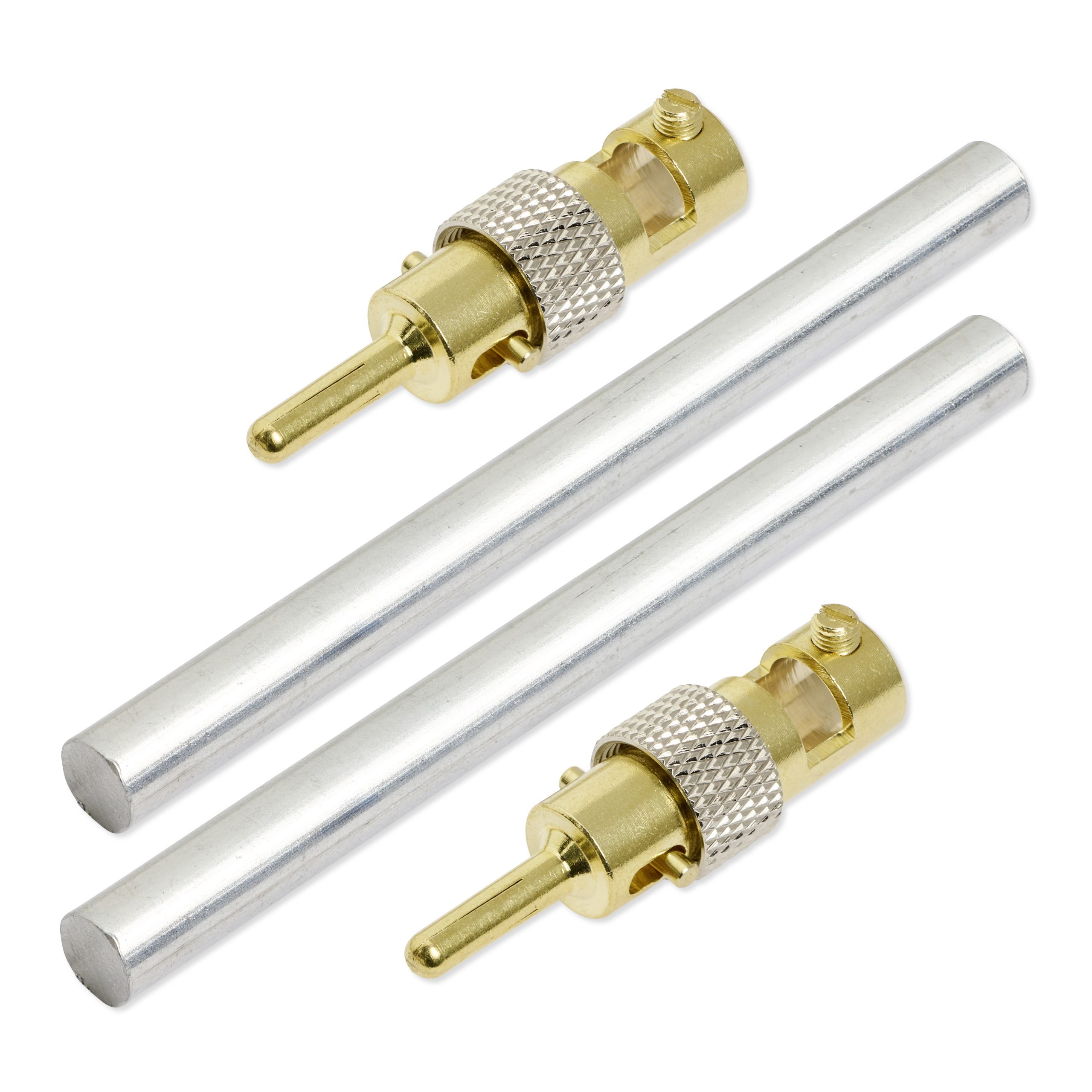 Aluminium_100x8mm_2Stecker-scaled-1.jpg Aluminium Elektroden 10 cm x 8 mm (1 Paar) – Bild 1