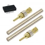 Bismuth Elektroden 10,0 cm x 8,0 mm (1 Paar) mit Turbogenerator 6.0