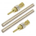 Bismuth Elektroden 10,0 cm x 8,0 mm (1 Paar)