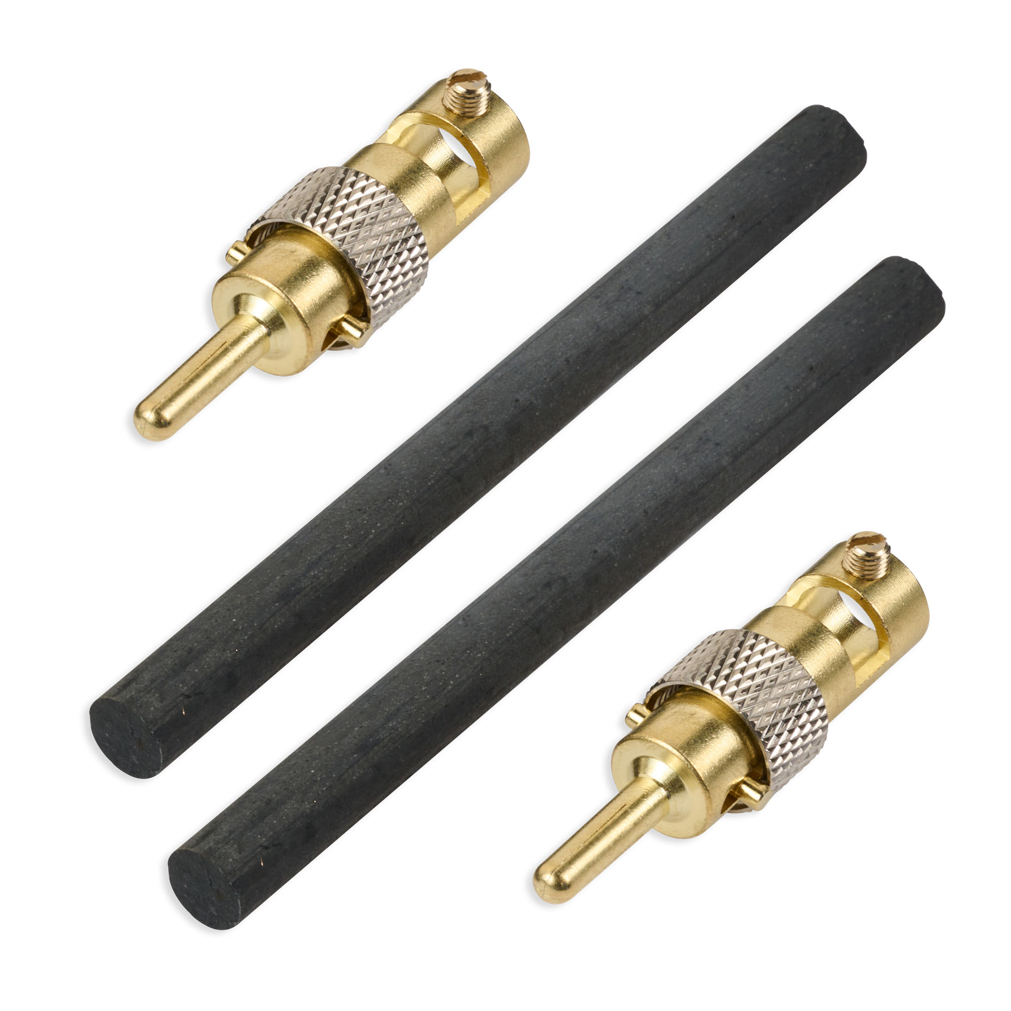 Bor_100x8mm_2-Stecker.jpg Bor Elektroden 10,0 cm x 8,0 mm (1 Paar) – Bild 1