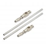 Eisen Elektroden 8,2 cm x 2,5 mm (1 Paar)