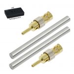 Germanium Elektroden 10,0 cm x 8,0 mm (1 Paar)  mit Turbogenerator 6.0