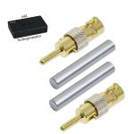 Germanium Elektroden 5,0 cm x 8,0 mm (1 Paar) mit Turbogenerator 6.0