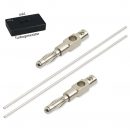 Iridium Elektroden 8,2 cm x 1,0 mm (1 Paar) mit Turbogenerator 6.0