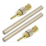 Nickel Elektroden 10,0 cm x 8,0 mm (1 Paar)