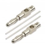 Platin Elektroden 4,1 cm x 1,0 mm (1 Paar)