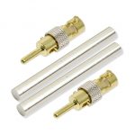 Silber Elektroden 8,2 cm x 8,0 mm (1 Paar)