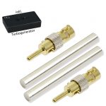 Silber Elektroden 8,2 cm x 8,0 mm (1 Paar) mit Turbogenerator 6.0