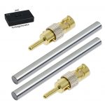 Silizium Elektroden 10,0 cm x 8,0mm (1 Paar) mit Turbogenerator 6.0