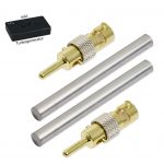 Tantal Elektroden 8,2 cm x 8,0 mm (1 Paar) mit Turbogenerator 6.0