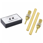 Gold Elektroden 8,2 cm x 8,0 mm (1 Paar) mit Katalysatorengenerator