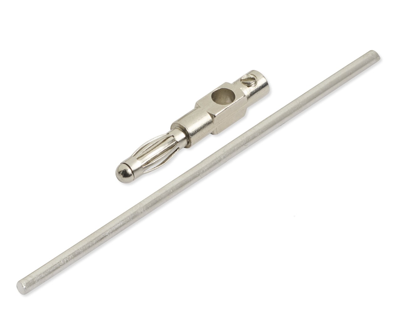 Indium_82x25mm_1Stecker Indium Elektroden 8,2 cm x 2,5 mm (1 Stab) – Bild 1